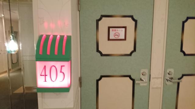 PLAZA K(プラザＫ)(八王子市/ラブホテル)の写真『405号室入り口』by おむすび