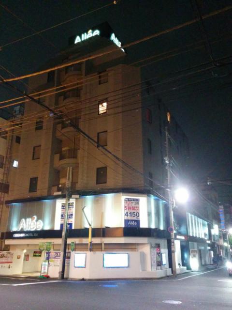 HOTEL555錦糸町店(墨田区/ラブホテル)の写真『夜の外観3』by ましりと