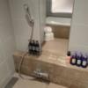 アラウダリゾート国立(国立市/ラブホテル)の写真『浴室の鏡とシャワー』by おむすび