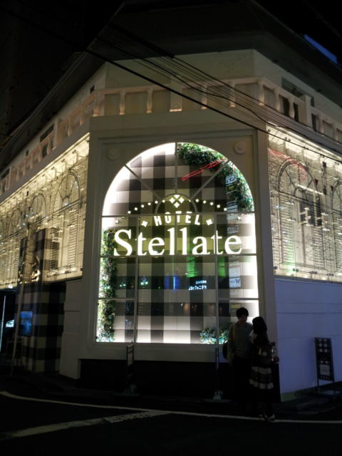HOTEL STELLATE(ステラート)(新宿区/ラブホテル)の写真『外観(夜)①』by 少佐