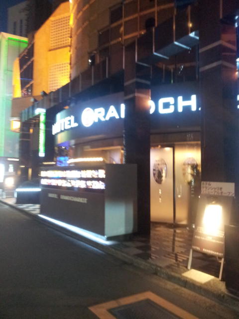 GRAND CHARIOT(グランシャリオ)(新宿区/ラブホテル)の写真『入口付近(夜)②』by 少佐