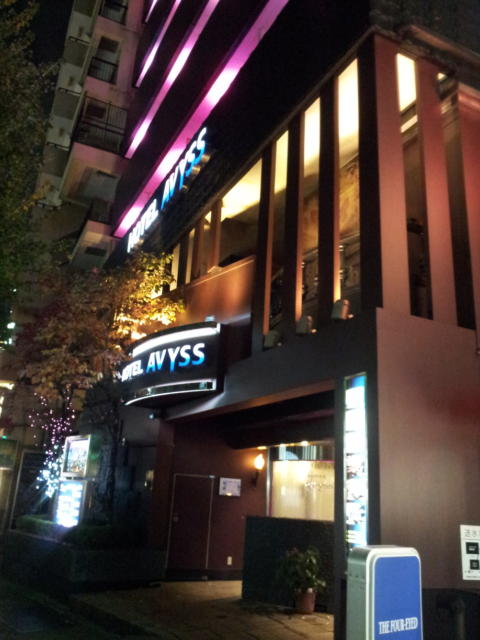 ホテルAVYSS(アビス)(新宿区/ラブホテル)の写真『外観(夜)③』by 少佐