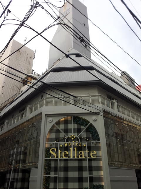 HOTEL STELLATE(ステラート)(新宿区/ラブホテル)の写真『正面外観(昼)③』by 少佐