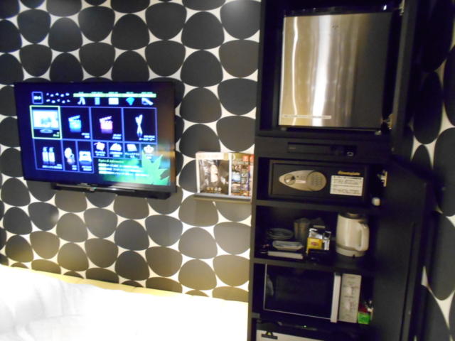 IKASU HOTEL(八王子市/ラブホテル)の写真『202号室、テレビなどの設備類』by もんが～