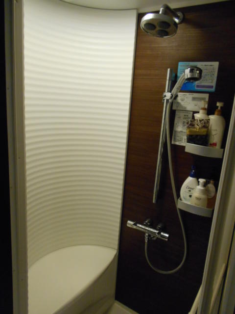 IKASU HOTEL(八王子市/ラブホテル)の写真『202号室、シャワールーム』by もんが～