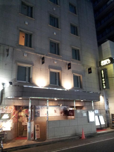 HOTEL GOLD(ホテル ゴールド)(川崎市川崎区/ラブホテル)の写真『外観と入口の様子(夜)②』by 少佐
