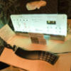 オリオン(立川市/ラブホテル)の写真『208号室　ベッド周りの電話や調整パネル』by INA69