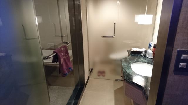 アラウダリゾート国立(国立市/ラブホテル)の写真『浴室、トイレ、洗面所』by おむすび