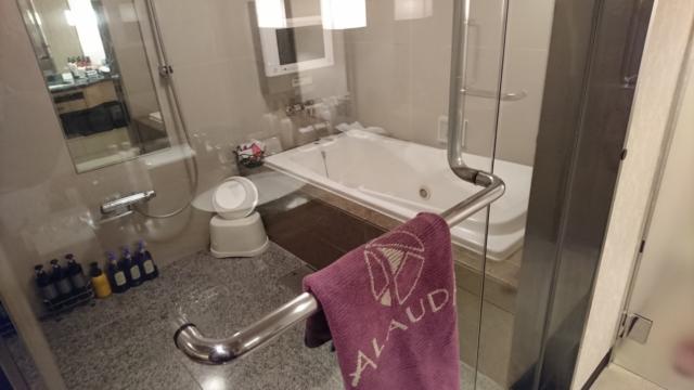 アラウダリゾート国立(国立市/ラブホテル)の写真『浴室の全景』by おむすび