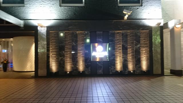 アラウダリゾート国立(国立市/ラブホテル)の写真『夜の壁面の飾り』by おむすび