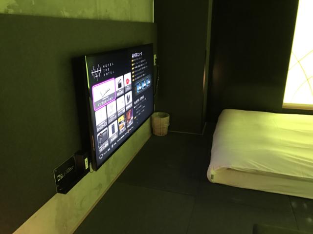 HOTEL THE HOTEL（ホテル　ザ・ホテル）(新宿区/ラブホテル)の写真『#61、テレビは大型でとても見やすい。』by shinkai