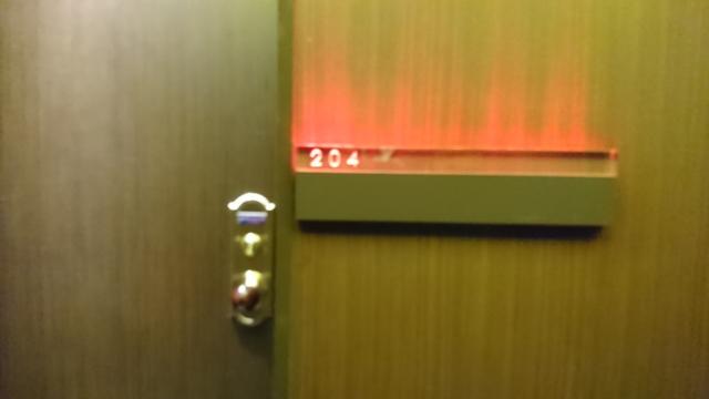 アラウダリゾート国立(国立市/ラブホテル)の写真『２０４号室の入り口扉』by おむすび