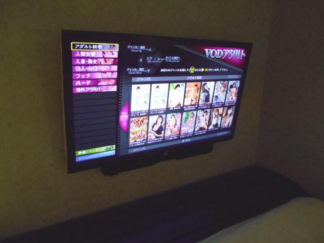 IKASU HOTEL(八王子市/ラブホテル)の写真『405号室、テレビ』by もんが～