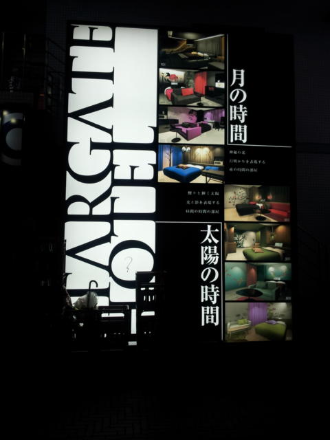 STARGATE HOTEL(スターゲート)(横浜市中区/ラブホテル)の写真『巨大看板(夜)②』by 少佐