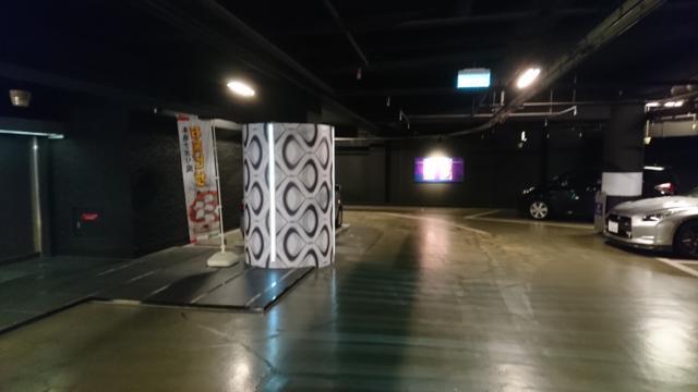 アラウダリゾート国立(国立市/ラブホテル)の写真『地下駐車場』by おむすび