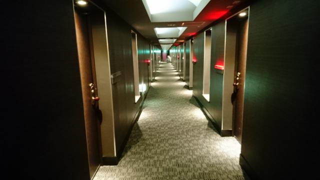 アラウダリゾート国立(国立市/ラブホテル)の写真『５階の廊下』by おむすび