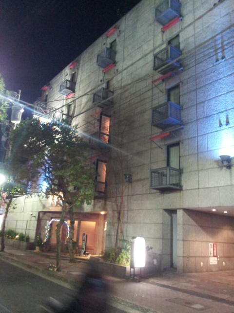 HOTEL LIDO（リド）(江戸川区/ラブホテル)の写真『夜の入口と駐車場出入り口』by 少佐