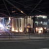 ホテル プレステージ(荒川区/ラブホテル)の写真『尾久橋通りを挟んでの夜の外観②』by 少佐