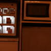 ホテル クイーンズタウンpart3(厚木市/ラブホテル)の写真『201号室戸棚の中（扉を開けると電子レンジや冷蔵庫、大人のおもちゃ販売があります）』by 夕立朝立