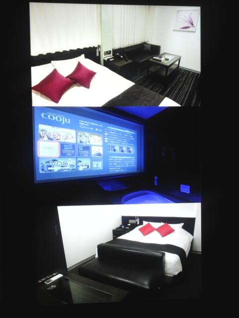 UTILITY HOTEL COOJU（クージュ）(川越市/ラブホテル)の写真『1階入口設置 テレビ画面看板  画像』by ルーリー９nine