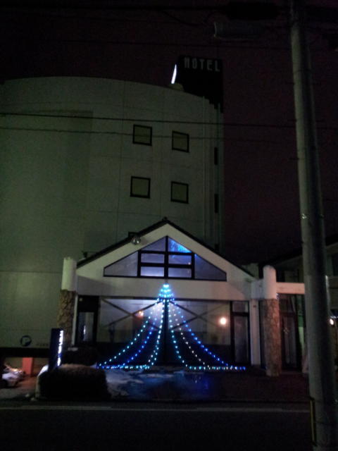 HOTEL RAW（ラウ）(郡山市/ラブホテル)の写真『夜の外観④』by 少佐