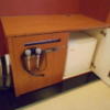 PLAZA K(プラザＫ)(八王子市/ラブホテル)の写真『412号室、カラオケのマイクと持込用冷蔵庫』by もんが～