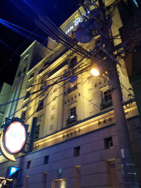 HOTELサラ・デル・レイ 大阪ナンバ(大阪市/ラブホテル)の写真『夜の外観⑥』by 少佐