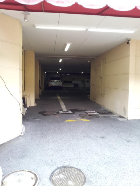 ホテル タイタニック(堺市堺区/ラブホテル)の写真『昼過ぎの駐車場出入口』by 少佐