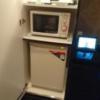 アラウダリゾート国立(国立市/ラブホテル)の写真『504号室、電子レンジと冷蔵庫』by おむすび