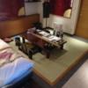 HOTEL GRASSINO URBAN RESORT(立川市/ラブホテル)の写真『302号、浴室入り口からの眺め』by おむすび