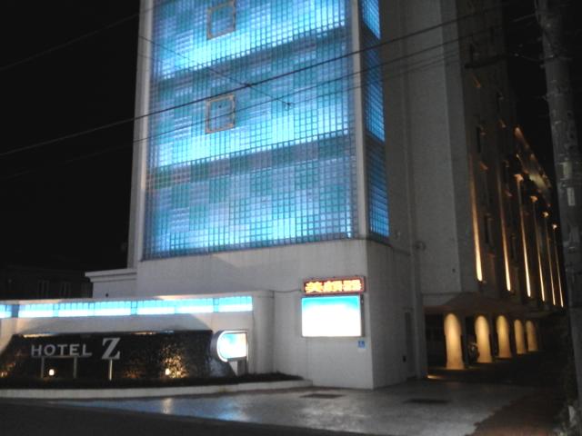 HOTEL Z(ズー)(さいたま市岩槻区/ラブホテル)の写真『夜の入口  正面南側全景』by ルーリー９nine
