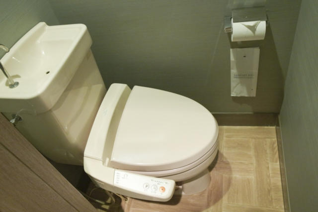 ホテル ロッソ(川崎市川崎区/ラブホテル)の写真『105号室　トイレ』by INA69