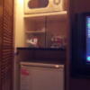 Wバグース(新宿区/ラブホテル)の写真『棚の中のレンジ・自動清算の冷蔵庫』by 少佐