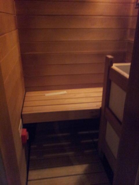 HOTEL TIFFARD（ティファード）(新宿区/ラブホテル)の写真『ドライサウナの中②』by 少佐
