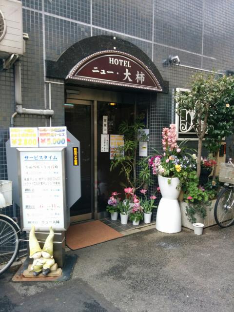 HOTEL ニュー大柿(台東区/ラブホテル)の写真『西側の出入口』by 名無しさん（ID:10185）