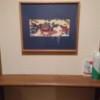 バニラリゾートちゅら(三芳町/ラブホテル)の写真『407号室、トイレの壁飾り』by おむすび
