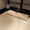 池袋パークサイドホテル(豊島区/ラブホテル)の写真『603号室　ベッド』by バンク岡田