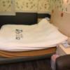 HOTEL P-DOOR（ホテルピードア）(台東区/ラブホテル)の写真『４０５号室ベッド』by たばさん