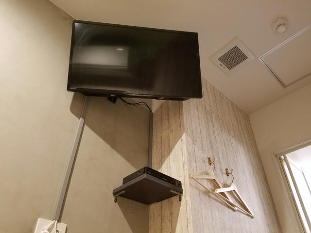 レンタルルーム メンフィス(柏市/ラブホテル)の写真『3号室　テレビ』by まこりん