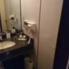 PLAZA K(プラザＫ)(八王子市/ラブホテル)の写真『405号室、洗面台とトイレ入口』by おむすび