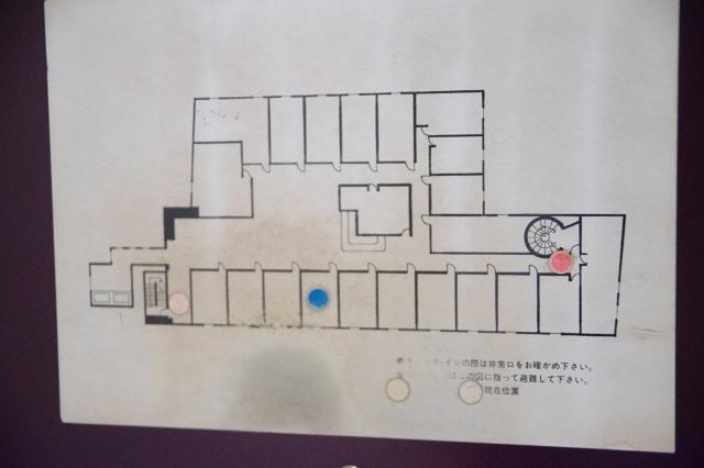 HOTELソシアルプラザ(さいたま市大宮区/ラブホテル)の写真『307号室　避難経路図』by マーケンワン