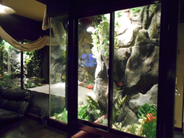 スターリゾートI(入間市/ラブホテル)の写真『107号室、壁のディスプレイ』by もんが～
