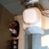 HOTEL EXE（エグゼ）(台東区/ラブホテル)の写真『301号室浴室のシャワー部分(シャワーor蛇口がボタン式！ヽ(ﾟﾛﾟ;)ﾉ！ 使い方わからんがな！ シャンプー＆トリートメントも多数！飲んじゃうぞ！！)』by オレの地雷を越えてゆけ！