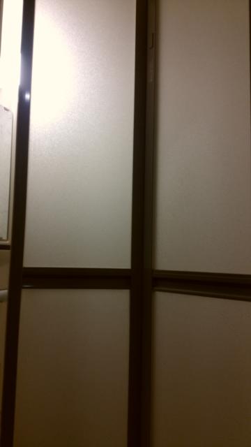 レンタルルーム コスモス(千代田区/ラブホテル)の写真『105号室　シャワー室入口』by 上戸 信二