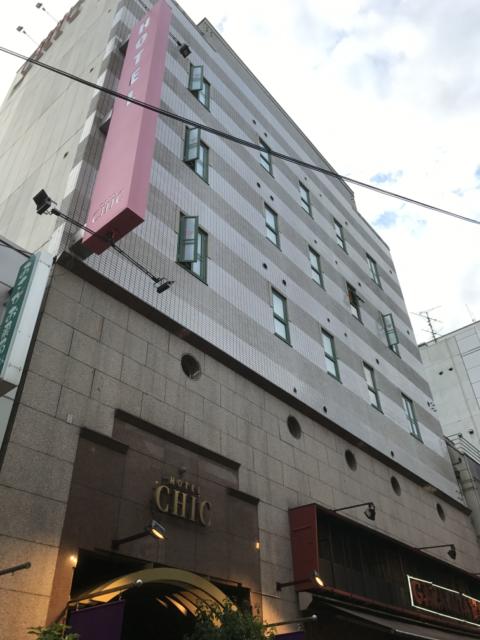 ホテル シック(台東区/ラブホテル)の写真『夕方の建物外観①』by 少佐