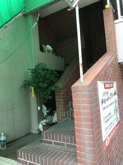 リップホテル(宇都宮市/ラブホテル)の写真『昼過ぎのホテル入口階段』by 少佐