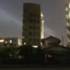 ホテルACQUA Espacio(土浦市/ラブホテル)の写真『夜の外観・東側』by 少佐