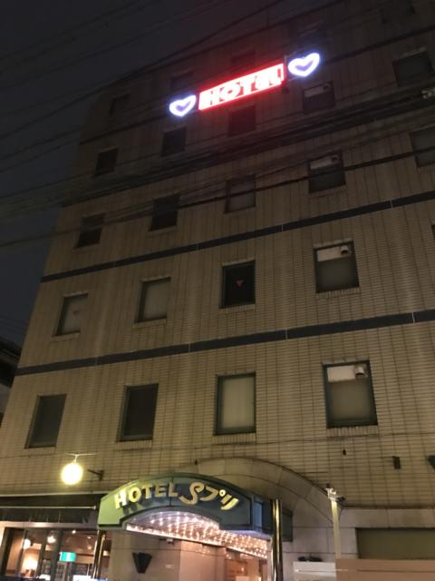 ホテル Sプリ(杉並区/ラブホテル)の写真『夜の外観・北側②』by 少佐