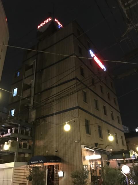 ホテル Sプリ(杉並区/ラブホテル)の写真『夜の外観・北東側』by 少佐