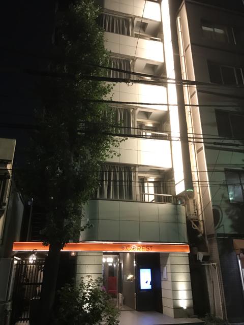 HOTEL COREST（コレスト）(中央区/ラブホテル)の写真『夜の外観②』by 少佐